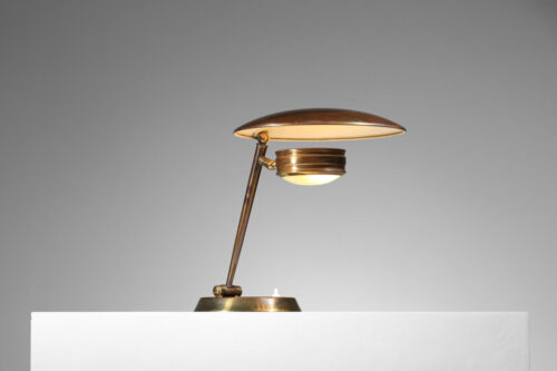 lampe de table italienne en laiton massif - H149