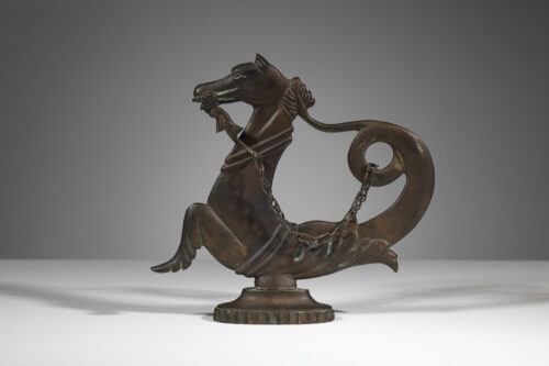 hippocampe en bronze vénitien des années 40