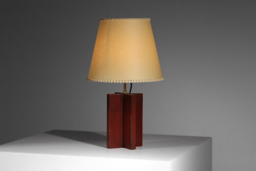 lampe de table des années 50 signée Paris dans le goût de jean michel franck - I445