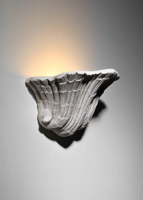 applique en plâtre des années 40 attr. à serge roche - I135 