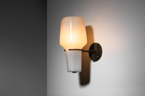 Applique italienne attribuée à massimo vignelli pour venini - J193