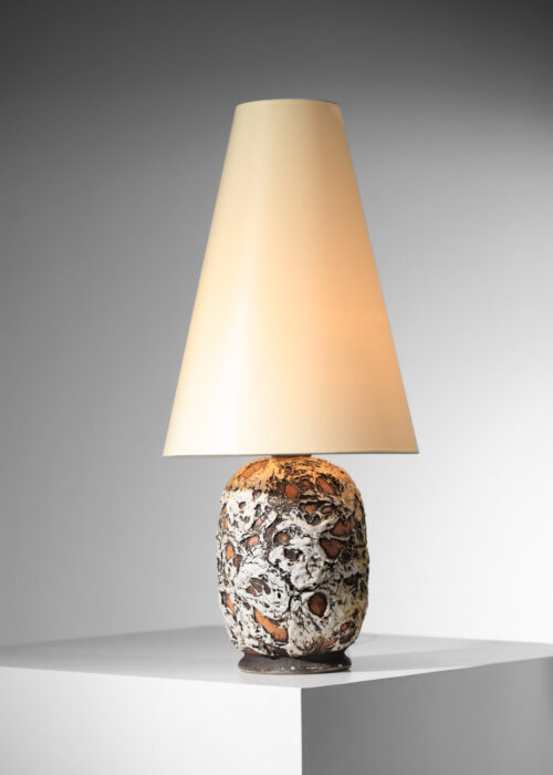 pied de lampe en céramique anées 40 - J428