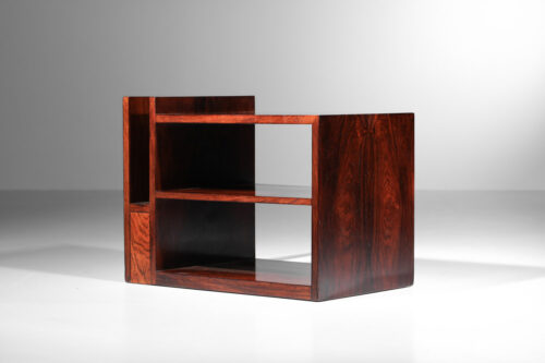 bout de canapé table basse art déco en palissandre de Rio style andré sornay - G368