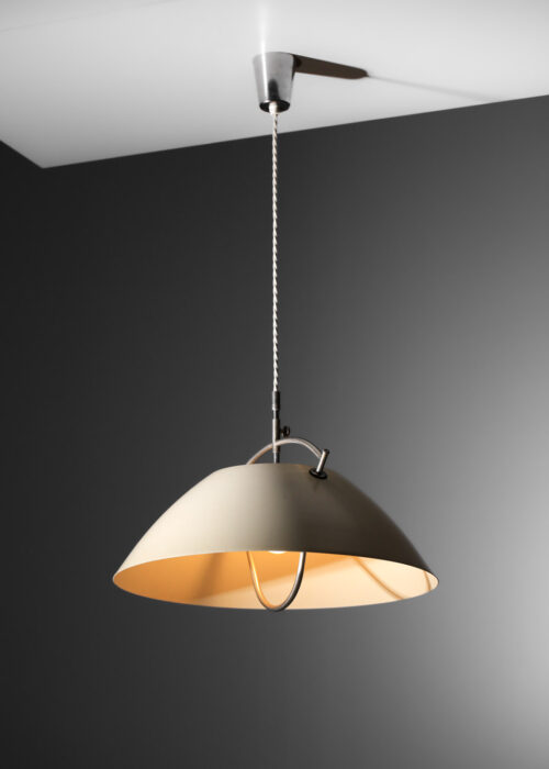 suspension hans wegner en metal laqué des années 60 J566
