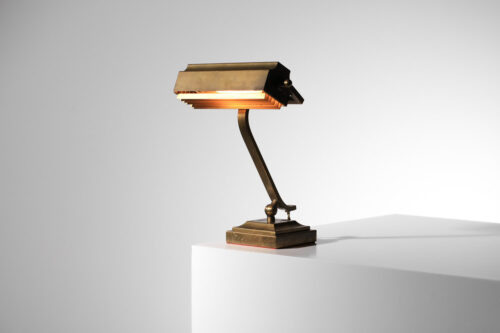 lampe de bureau en laiton des années 40 50 - I621