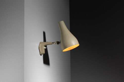 applique spot suedoise asea beige années 60- G643